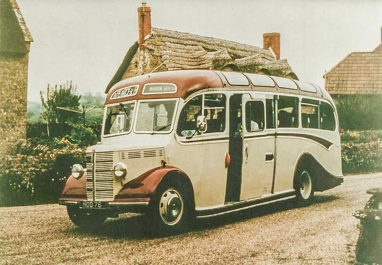 A refurbished HOD 76 at Netherbury c1985