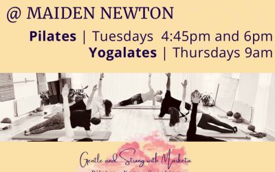 Gentle and Strong with Marketa – Extra Classes Reminder
