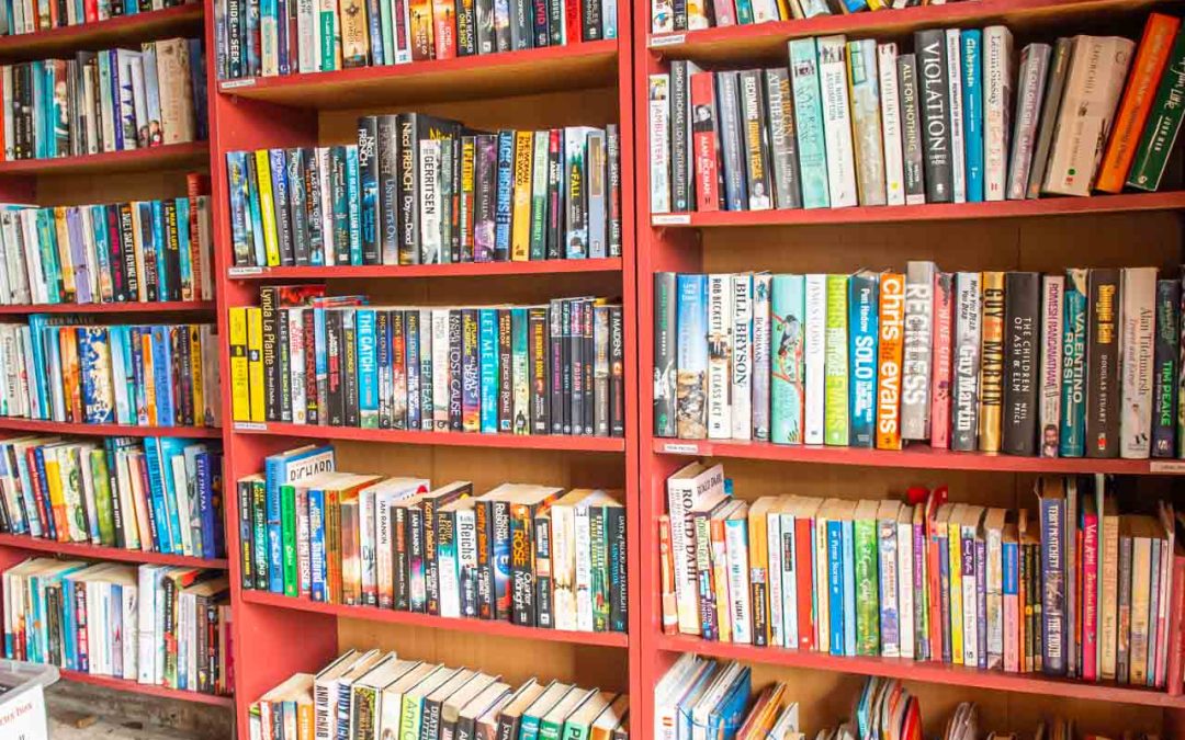 Thanks to generous book donations, the Community Library always has a rich selection of fiction and non-fiction